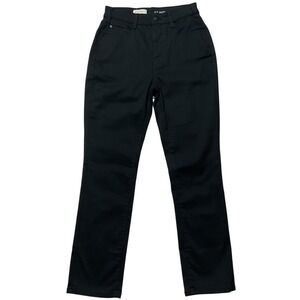 Pilcro Anthropologie High Waisted Straight Leg Everyday Day Outfit Pants Sz 27